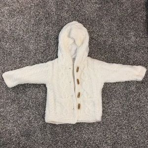First Impressions cream sweater 18 months